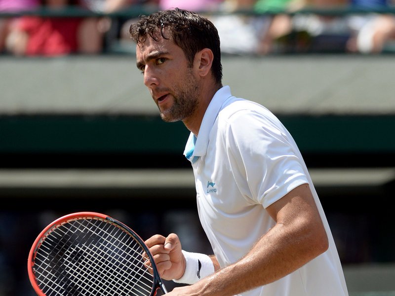 096 - 8 X 6 Photo - Tennis - Wimbledon Championship 2014 - Day 9 - Marin Cilic