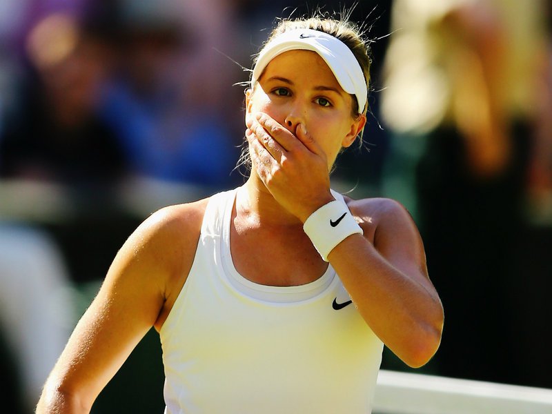 115 - 8 X 6 Photo - Tennis - Wimbledon Championship 2014 - Ladies Semi-Finals - Bouchard V Halep