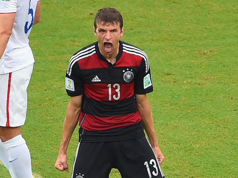 409 - 8 x 6 Photo - Football - Fifa World Cup 2014 - Germany V United States