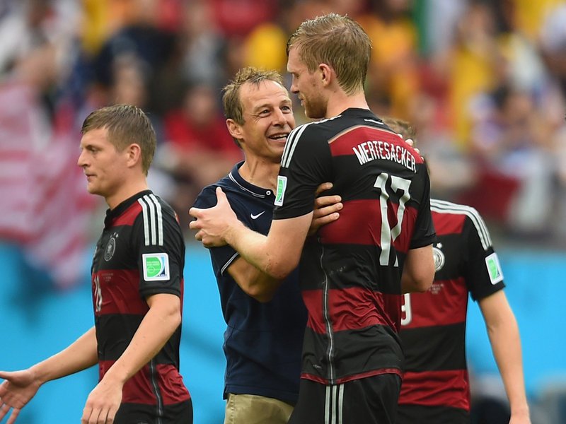 411 - 8 x 6 Photo - Football - Fifa World Cup 2014 - Germany V United States