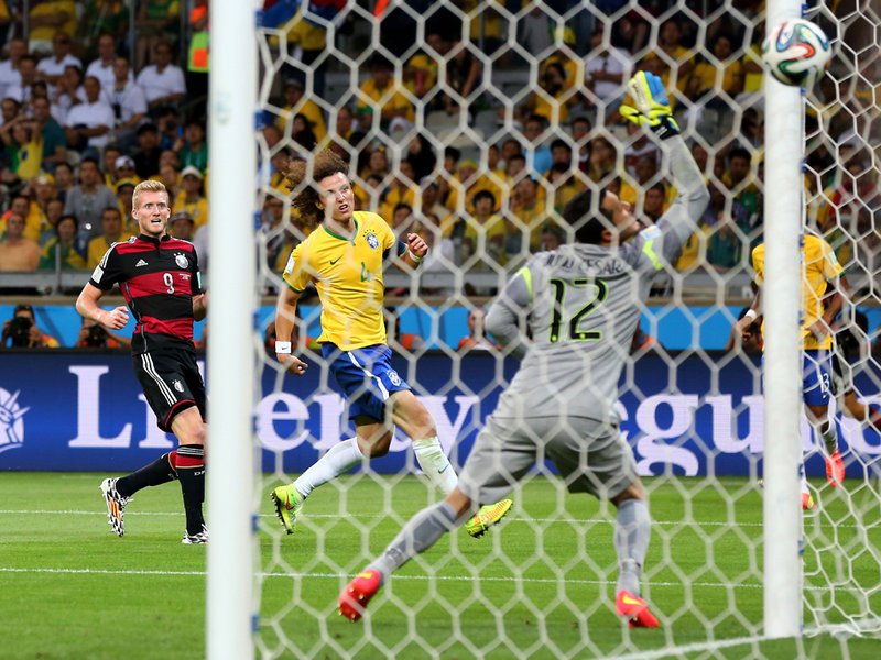 601 - 8 X 6 Photo - Footbal - FIFA World Cup - Brazil V Germany - 7-0 Andre Schurrle