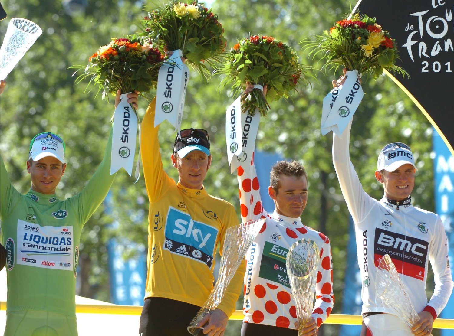 007 - 8 x 6 Photo - Tour de France 2012 - Bradley Wiggins