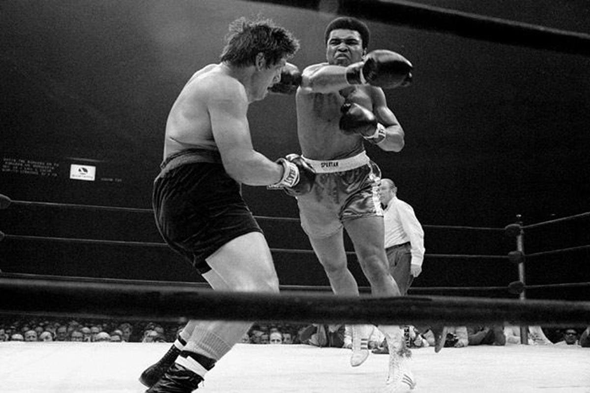 022 - 12 X 8 Photo - Boxing - Classic Muhammad Ali - Muhammad Ali Oscar Bonavena
