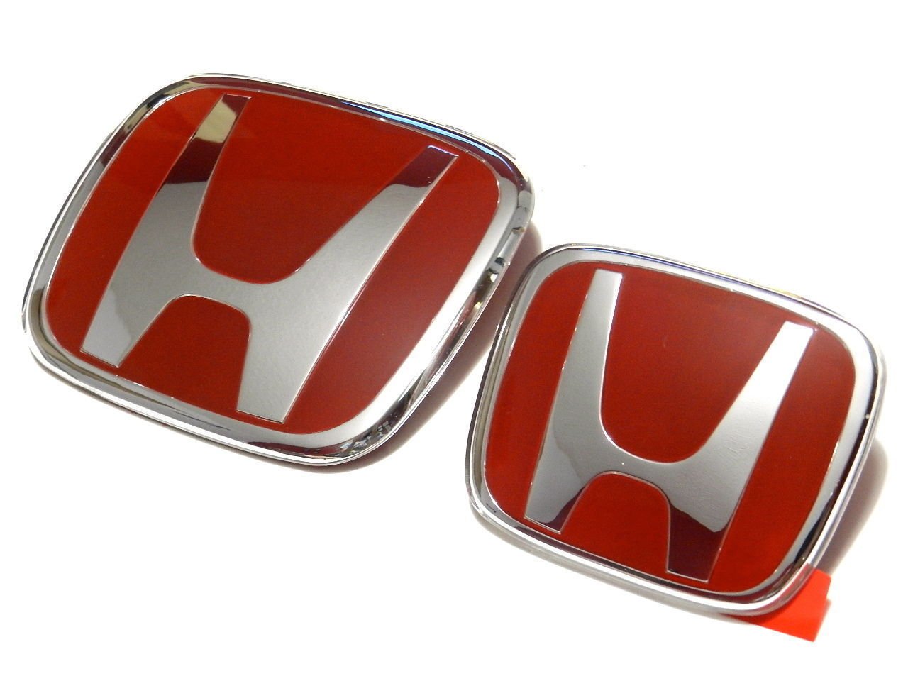 F+R GENUINE HONDA JDM BADGES EMBLEMS FOR 09-14 HONDA FIT GE8 SPORT RS