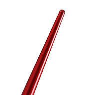 RED UNIVERSAL BILLET LIGHT SABER SHORT SCREW IN ANTENNA 4" - SCION