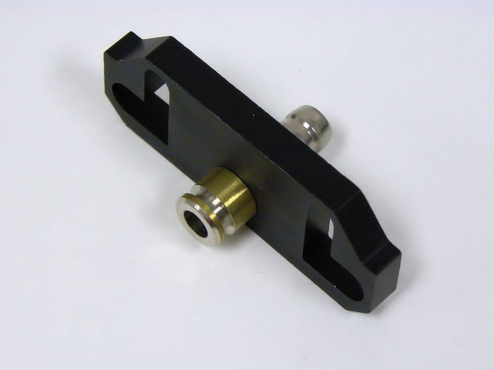 TOYOTA SCION RACING FUEL PRESSURE REGULATOR RAIL ADAPTER RISER - BLACK #2