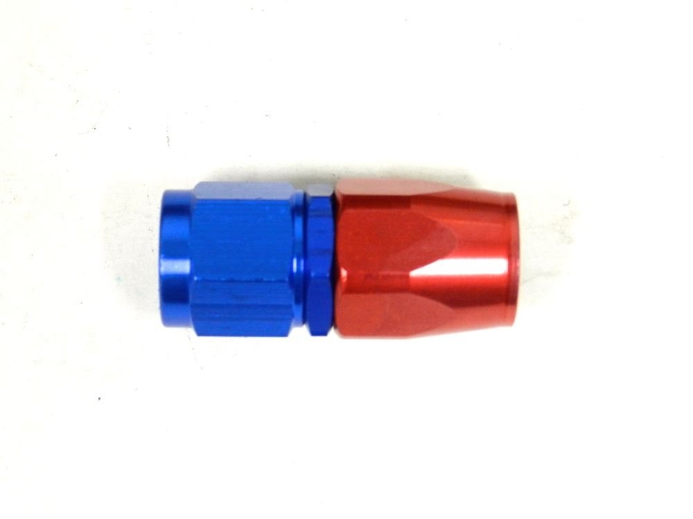 UNIVERSAL -16 AN16 16AN STRAIGHT SWIVEL ALUMINUM TUBE HOSE END FITTING BLUE