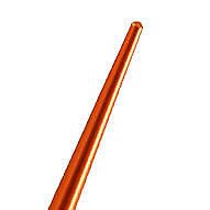 ORANGE UNIVERSAL BILLET LIGHT SABER SHORT SCREW IN ANTENNA 4" - SCION