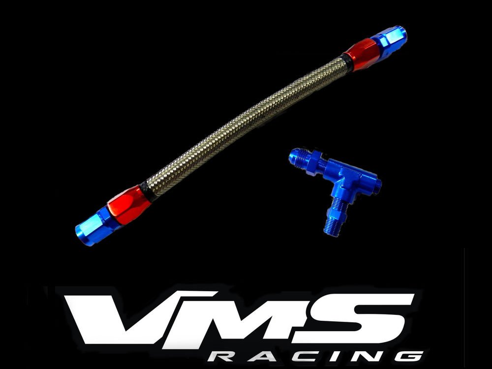 HONDA ACURA VTEC CONVERSION FITTING HOSE OIL SUPPLY KIT B17 B18 B20 H23 #2