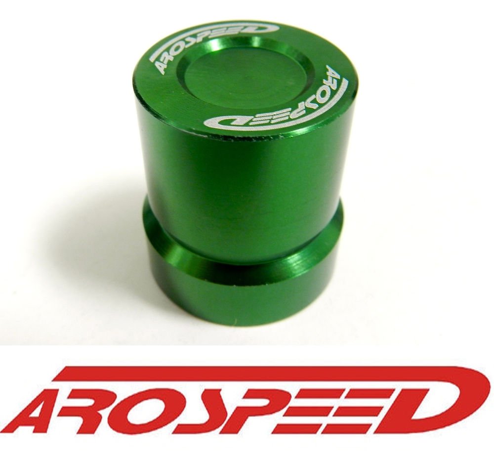 AROSPEED GREEN CNC BILLET RACING VTEC SOLENOID COVER OBD0 JDM B16 B16A