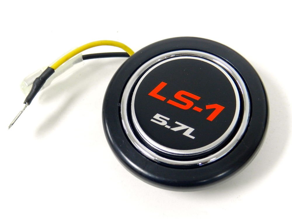CHEVY GM LS1 5.7L UNIVERSAL 2" RACING STEERING WHEEL HORN BUTTON