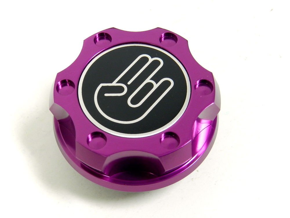 PURPLE SHOCKER BILLET RACING ENGINE OIL FILLER CAP FOR NISSAN INFINITI