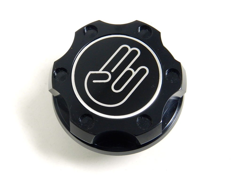 BLACK SHOCKER BILLET CNC RACING ENGINE OIL FILLER CAP FOR HONDA ACURA