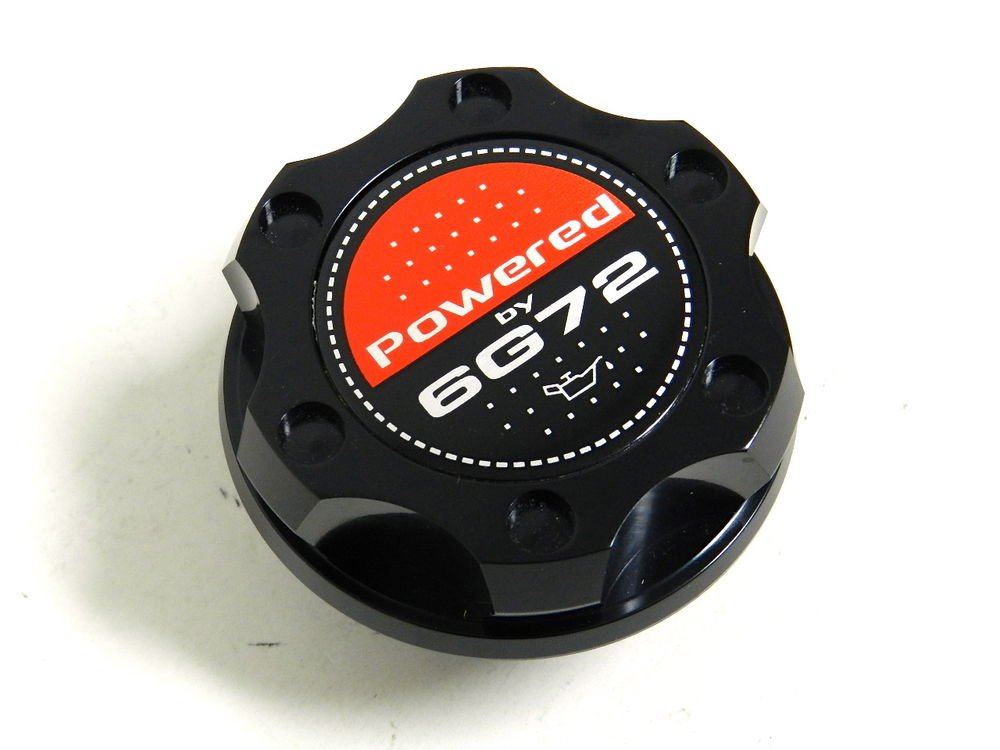 BLACK BILLET CNC RACING ENGINE OIL FILLER CAP MITSUBISHI 3000GT GTO 6G72