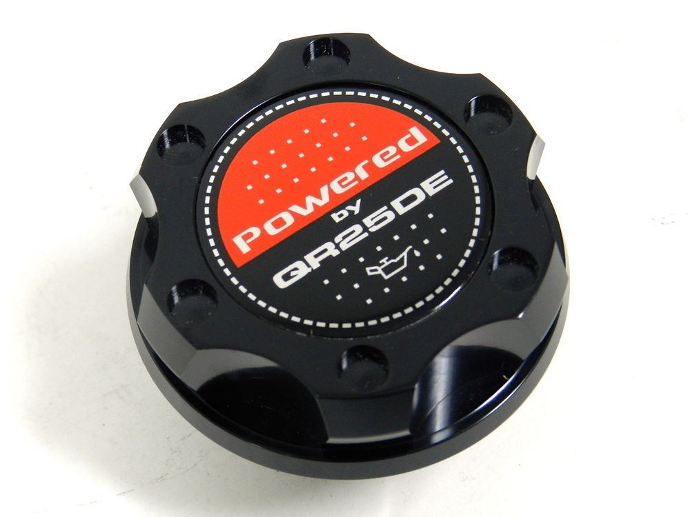 BLACK BILLET RACING ENGINE OIL FILLER CAP NISSAN 240SX SENTRA ALTIMA QR25DE