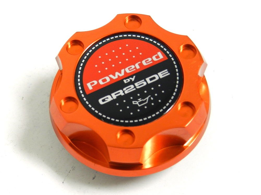 ORANGE BILLET RACING ENGINE OIL FILLER CAP NISSAN SENTRA ALTIMA QR25DE