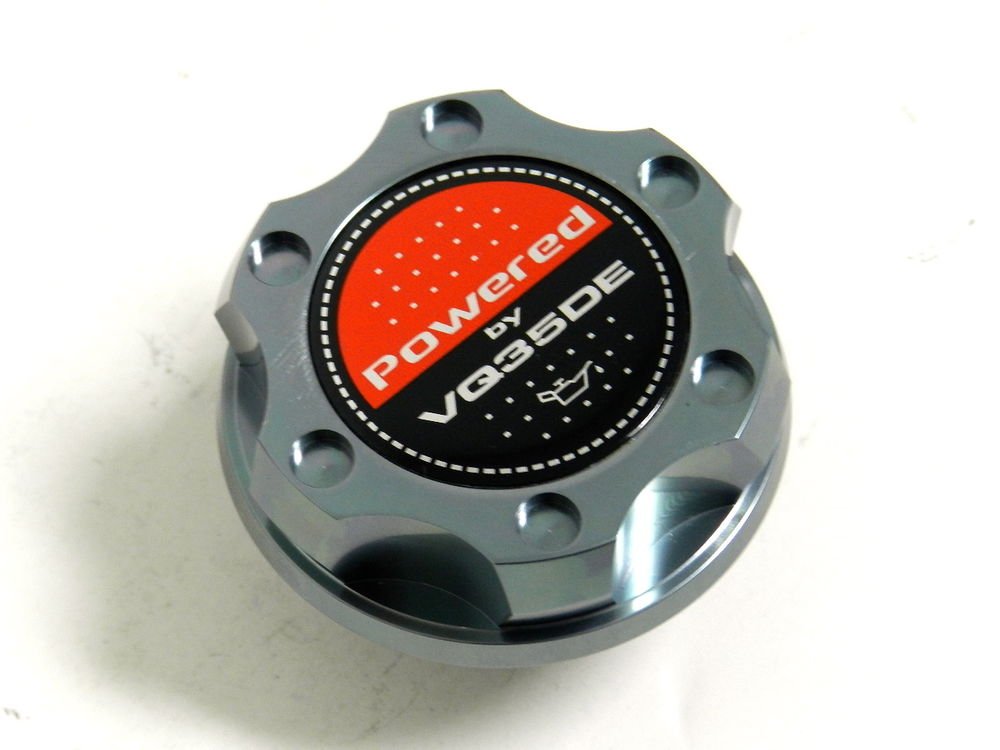 GUNMETAL BILLET RACING ENGINE OIL FILLER CAP NISSAN 350Z G35 VQ35DE