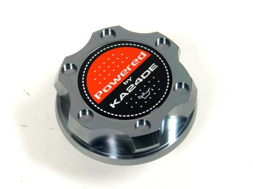 GUNMETAL BILLET RACING ENGINE OIL FILLER CAP NISSAN 240SX SENTRA ALTIMA KA24DE