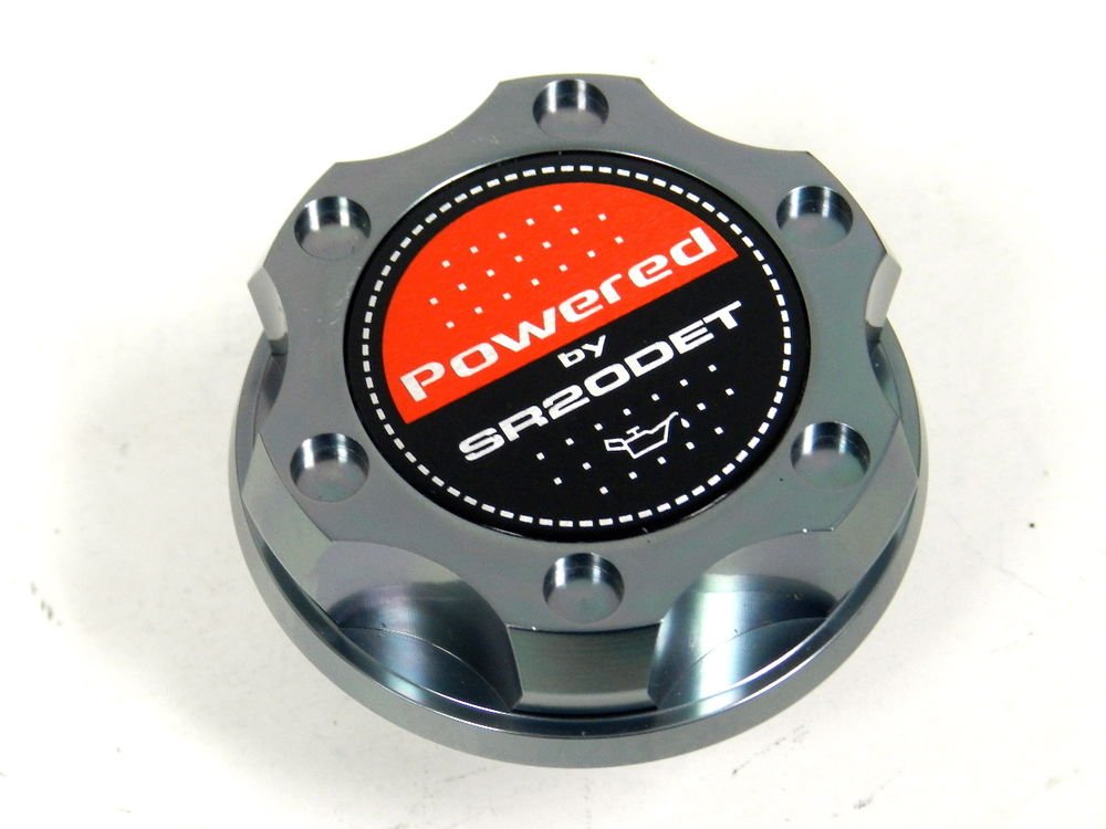 GUNMETAL BILLET RACING ENGINE OIL FILLER CAP NISSAN 240SX SR20DET TURBO