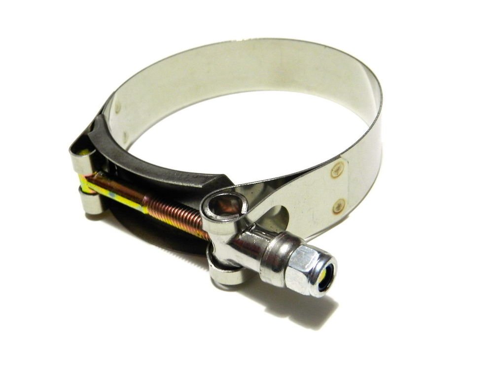3.50" UNIVERSAL STAINLESS STEEL ZINC COATED RACING T BOLT CLAMP - x1