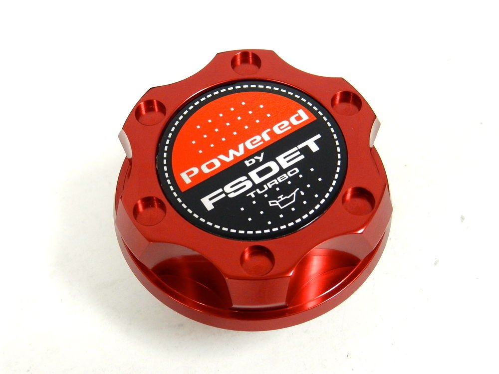 RED BILLET RACING ENGINE OIL FILLER CAP MAZDA PROTEGE TURBO FSDET