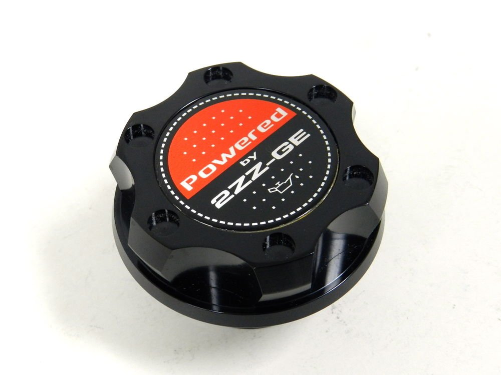 BLACK BILLET CNC RACING ENGINE OIL FILLER CAP TOYOTA COROLLA CELICA 2ZZGE