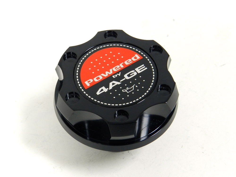 BLACK BILLET CNC RACING ENGINE OIL FILLER CAP TOYOTA COROLLA CELICA MR2 4AGE