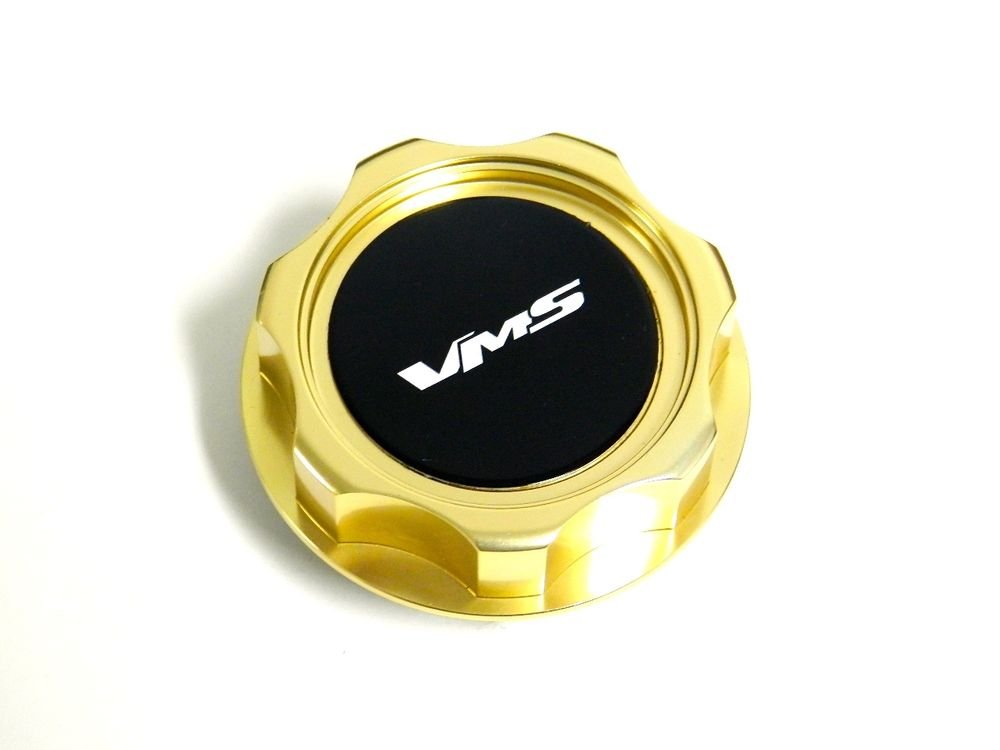 VMS RACING GOLD M7 BILLET RACING ENGINE OIL CAP FOR NISSAN INFINITI B