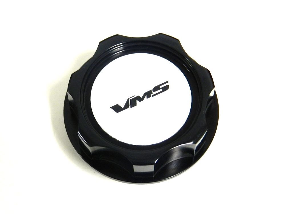 VMS RACING BLACK M7 BILLET RACING ENGINE OIL CAP FOR NISSAN INFINITI S