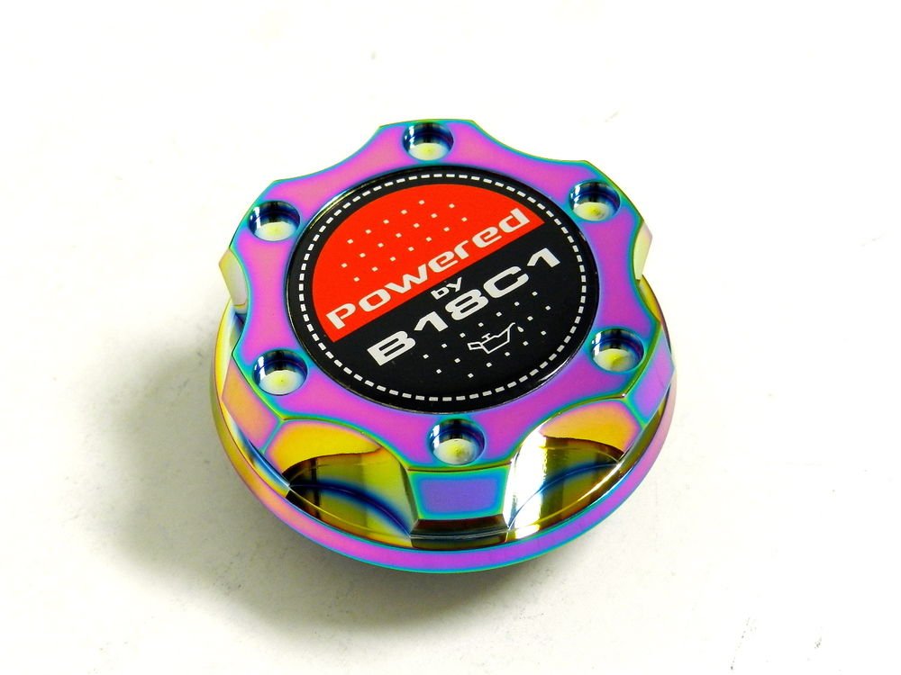 NEO CHROME BILLET CNC RACING ENGINE OIL FILLER CAP ACURA INTEGRA B18C1