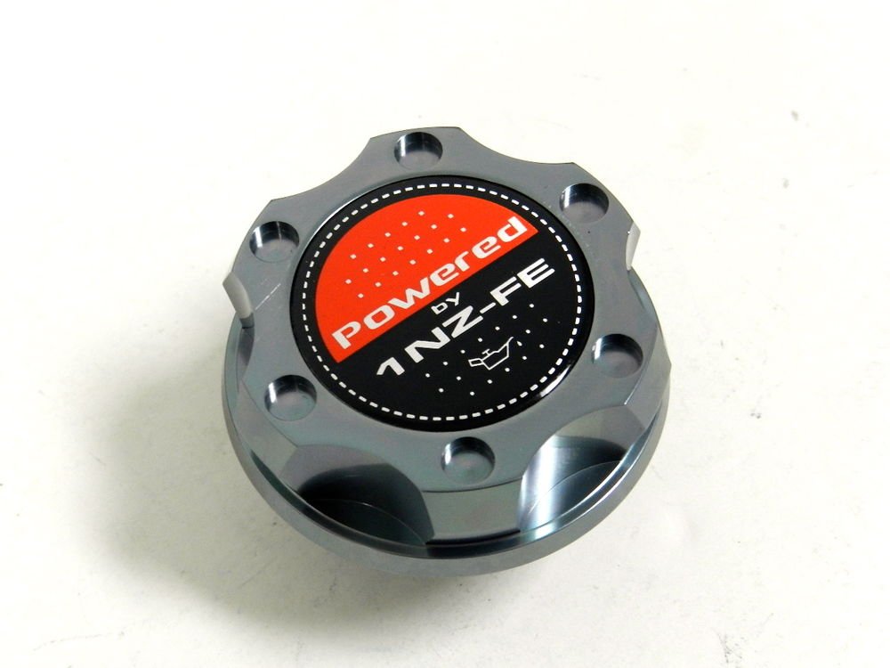 GUNMETAL BILLET CNC RACING ENGINE OIL FILLER CAP TOYOTA YARIS XA XB 1NZFE