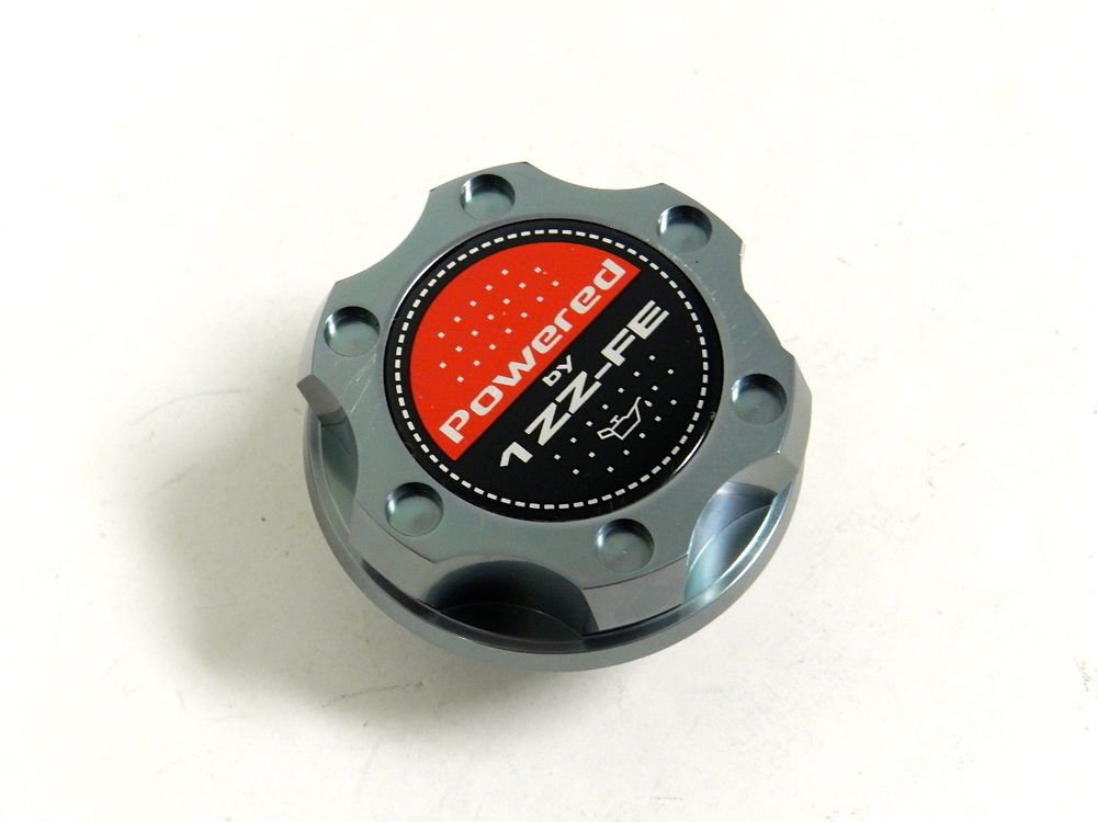 GUNMETAL BILLET CNC RACING ENGINE OIL FILLER CAP TOYOTA CELICA MATRIX 1ZZ-FE