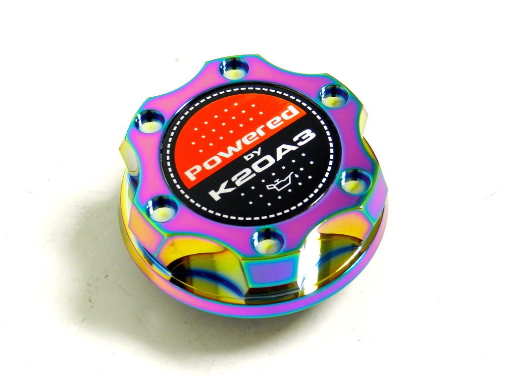 NEO CHROME BILLET CNC RACING ENGINE OIL FILLER CAP HONDA CIVIC RSX K20A3