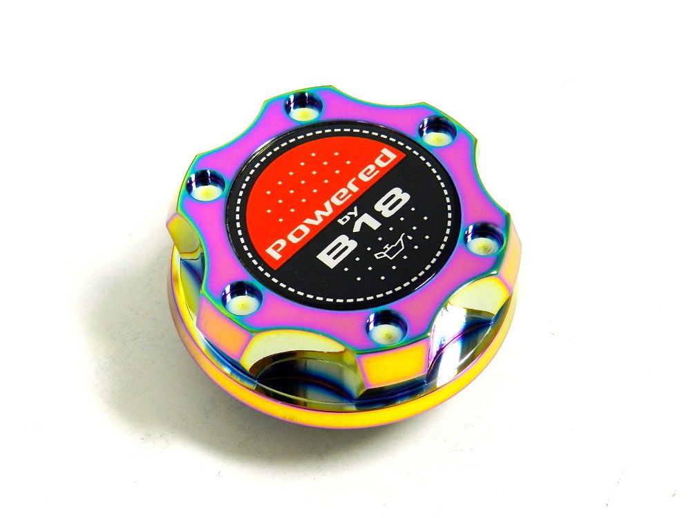 NEO CHROME BILLET CNC RACING ENGINE OIL FILLER CAP ACURA INTEGRA B18