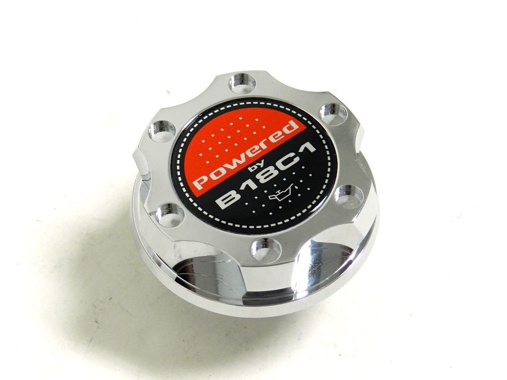 CHROME BILLET CNC RACING ENGINE OIL FILLER CAP ACURA INTEGRA B18C1