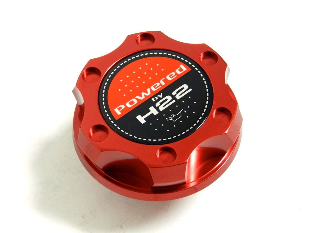 RED BILLET CNC RACING ENGINE OIL FILLER CAP HONDA PRELUDE H22