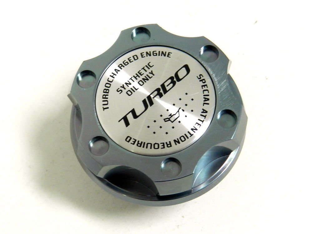 GUNMETAL TURBO BILLET RACING ENGINE OIL FILLER CAP FOR FIAT 500 DODGE DART 1.4L