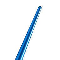 UNIVERSAL BILLET LIGHT SABER SHORT SCREW IN ANTENNA 4" - BLUE