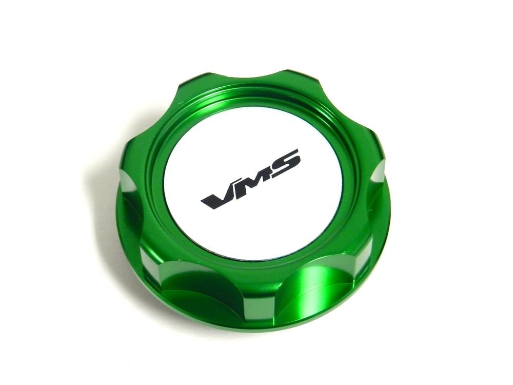 VMS RACING GREEN BILLET CNC ENGINE OIL FILLER CAP FOR HONDA ACURA M7 S