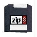 Iomega Zip 100 Media 5-pack Mac formatted