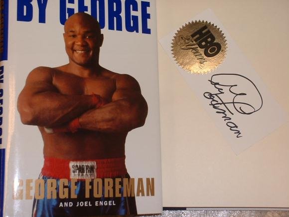 Autographed By George George Foreman Book