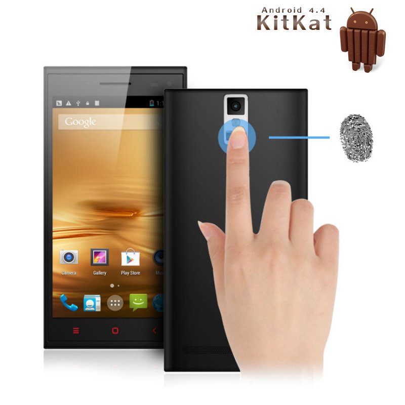 Otium Z2 Quad Core Phone - 5.5 Inch, Android 4.4 KitKat OS