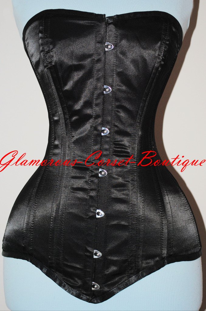 Steel Corset Waist Training Double Boned Long Line 26 Steel Bones! Size XS - 3XL