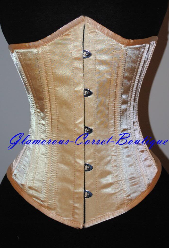 Waist Training Corset Double Steel Boned Underbust 26 Steel Bones Heavy XS-3XL