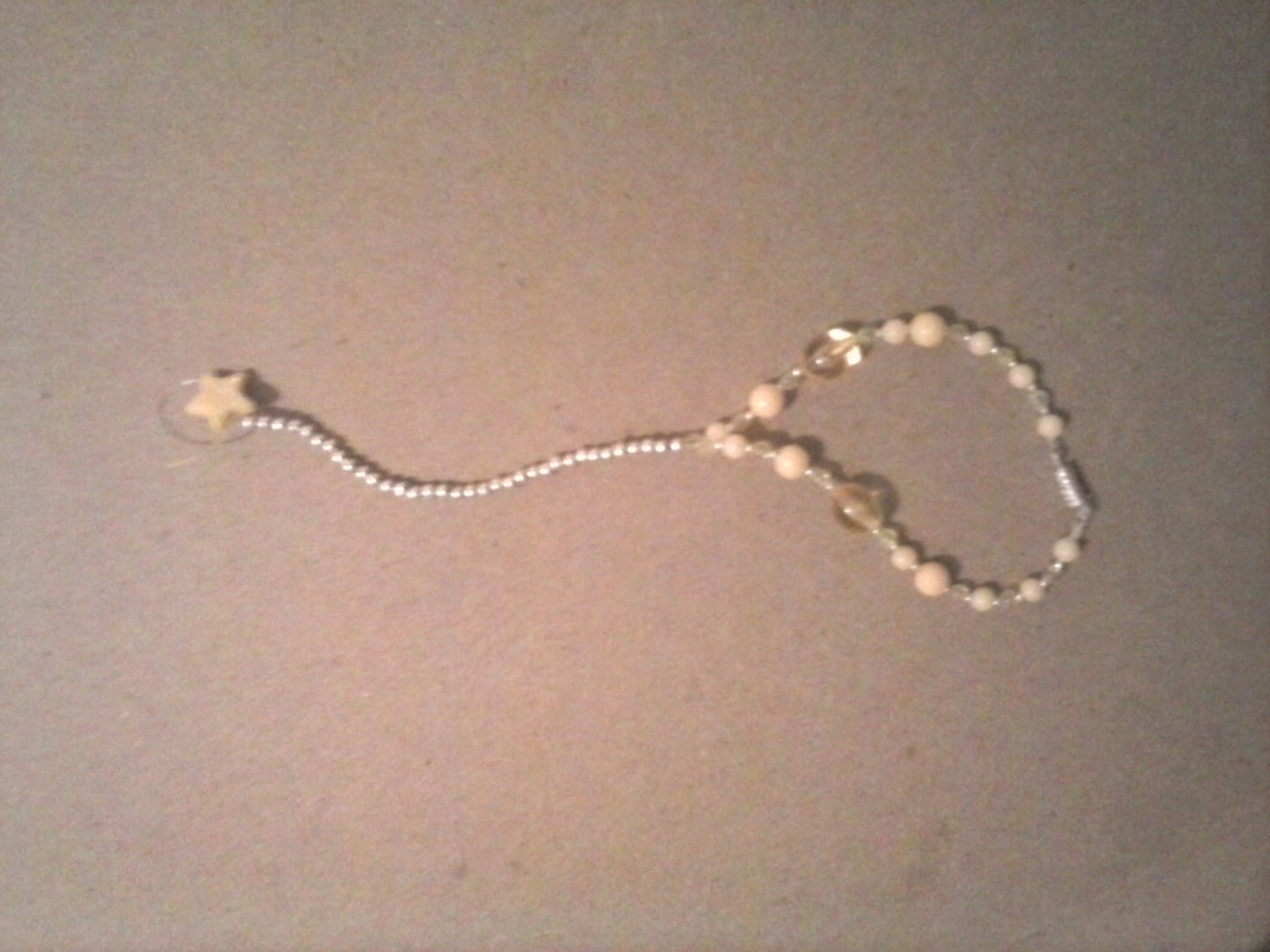 bracelet with attached ring