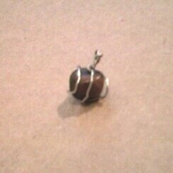unique stone pendant