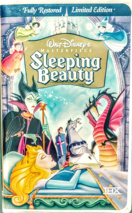 Vhs Walt Disney Sleeping Beauty Masterpiece Collection Rare 