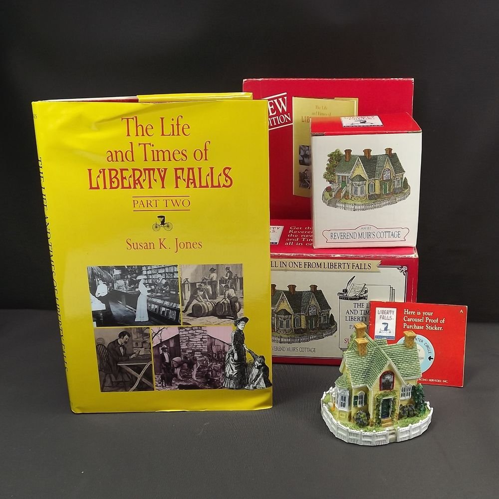 Vintage Reverend Muir's Cottage Life of Liberty Falls Book New Edition Set 1998