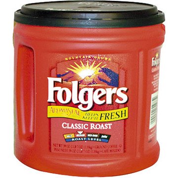 Folgers Regular Coffee, 39 oz. Can FREE SHIPPING