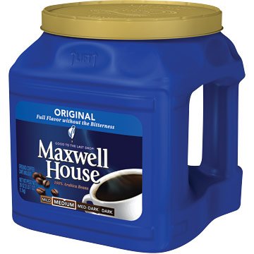 Maxwell House Coffee, Regular, 39 oz. Can FREE SHIPPING
